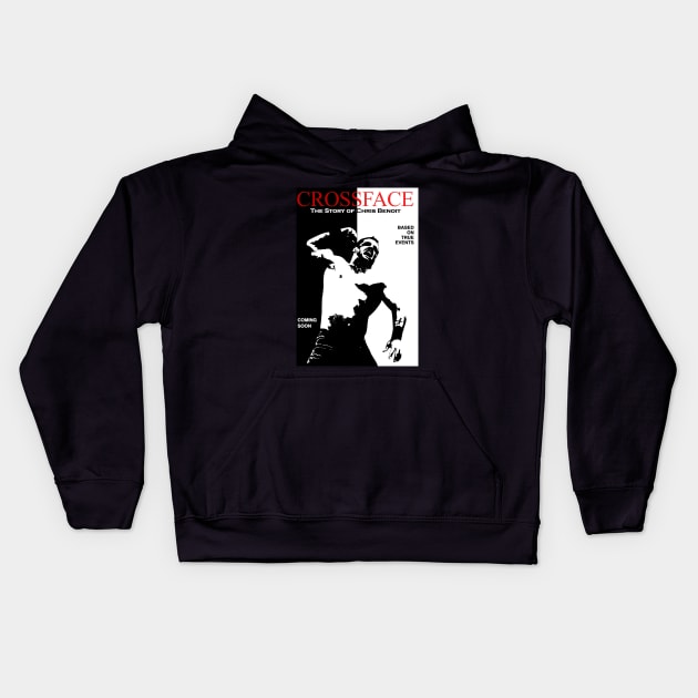 Chris benoit Craze Kids Hoodie by shieldjohan